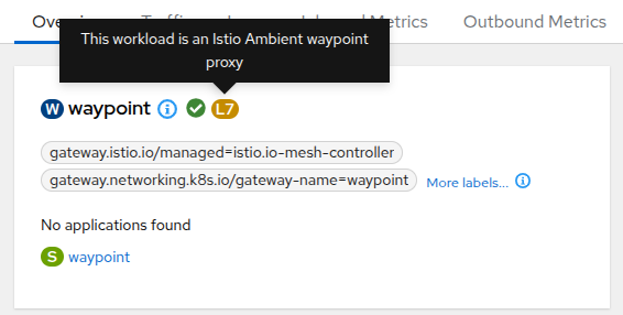 Waypoint label